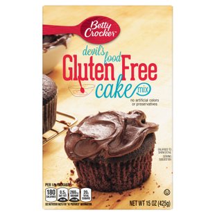 Betty Crocker, Смесь для торта Devil's Food, без глютена, 15 унций (425 г) купить в Киеве и Украине