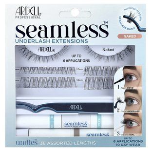Ardell, Seamless&trade;, Underlash Extensions Kit, Naked , 39 Piece Kit