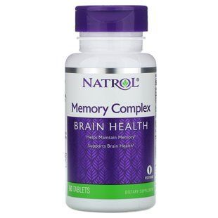 Комплекс для памʼяті Natrol (Memory Complex) 60 таблеток