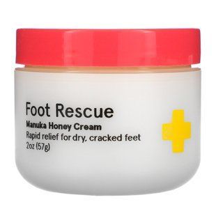 First Honey, Foot Rescue, крем з медом манука, 2 унції (57 г)