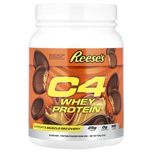 C4 / Cellucor, C4&reg; Whey Protein, Reese's Peanut Butter & Chocolate, 1.6 lb (724 g) купить в Киеве и Украине
