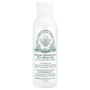 Травяная сила алоэ, Herbal Aloe Force, гель для кожи, Herbal Answers, Inc, 4 жидкие унции купить в Киеве и Украине