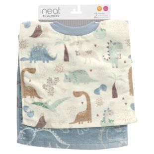 Neat Solutions, Baby Bibs, 6M+, Dinosaurs, 2 Count купить в Киеве и Украине