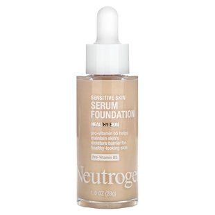 Neutrogena, Sensitive Skin Serum Foundation, Light 02, 1 oz (28 g) купить в Киеве и Украине
