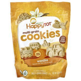 Happy Family Organics, Happy Tot&reg;, мультизерновое печенье, для детей от 2 лет, ваниль, 125 г (4,4 унции) купить в Киеве и Украине
