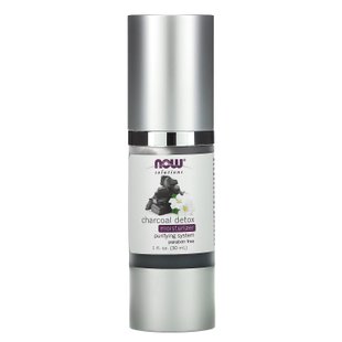 Очищающий крем для лица Now Foods (Charcoal Detox Moisturizer) 30 мл купить в Киеве и Украине