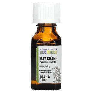 Чистое эфирное масло, литсея кубеба, Aura Cacia, 15 мл купить в Киеве и Украине