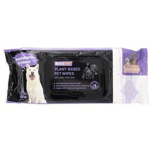 HICC Pet, салфетки для собак и кошек, на растительной основе, The Essence of Rose, 100 шт. купить в Киеве и Украине