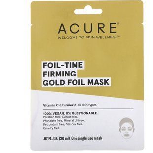 Tightening foil mask disposable Acure (Foil Mask) 20 ml
