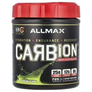 CARBion + с электролитами, лимонная известь, ALLMAX Nutrition, 30,7 унции (870 г) купить в Киеве и Украине