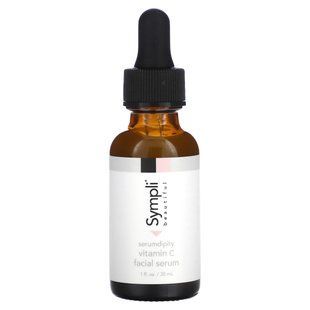 Sympli Beautiful, Serumdipity, Vitamin C Facial Serum, 1 fl oz (30 ml) купить в Киеве и Украине