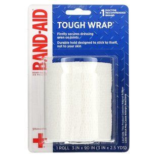 Band Aid, Tough Wrap, 1 Roll купить в Киеве и Украине
