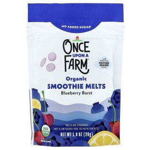 Once Upon A Farm, Organic Smoothie Melts, Toddler, Blueberry Burst, 1 oz (28 g) купить в Киеве и Украине