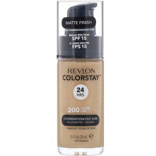 Makeup for combination and oily skin, natural shade 200, Revlon, 30 ml