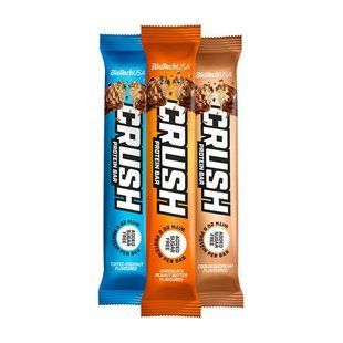 BioTech, Crush protein bar, 64 g, chocolate brownie купить в Киеве и Украине