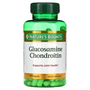 Глюкозамин Хондроитин Nature's Bounty (Glucosamine Chondroitin) 110 капсул купить в Киеве и Украине