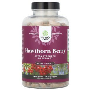 Nature's Craft, Hawthorn Berry, 240 Capsules купить в Киеве и Украине