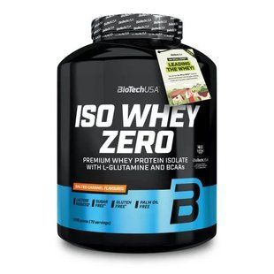 Biotech, Iso Whey Zero, Солона карамель, 1816 г