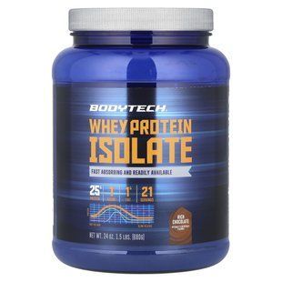 BodyTech, Whey Protein Isolate, Rich Chocolate, 1.5 lbs (680 g)