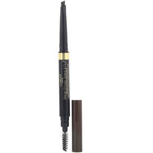 Карандаш для бровей, оттенок 420 &laquo;Темный брюнет&raquo;, Brow Stylist Shape & Fill, L'Oreal, 250 мг (0,008 жидких унций) купить в Киеве и Украине