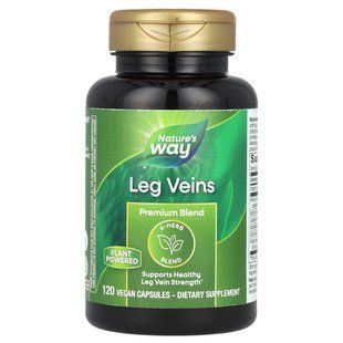 Добавка проти варикозу на ногах Nature's Way (Leg Veins) 120 капсул