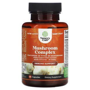 Nature's Craft, Mushroom Complex, 60 Capsules купить в Киеве и Украине
