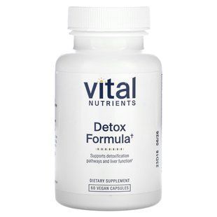 Vital Nutrients, Detox Formula, 60 Vegan Capsules купить в Киеве и Украине