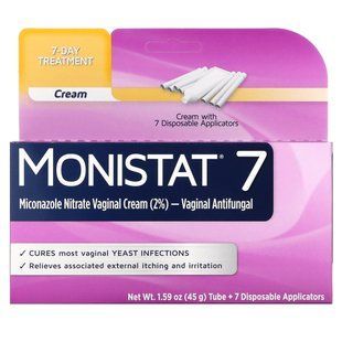 Monistat, 7-дневный лечебный крем, 7 одноразовых аппликаторов + тюбик 45 г (1,59 унции) купить в Киеве и Украине