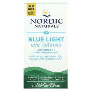Nordic Naturals, Захист очей від синього світла, 60 м'яких пігулок