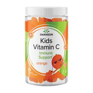 Kids Vitamin C Gummies - 60 gummies Orange Swanson купить в Киеве и Украине