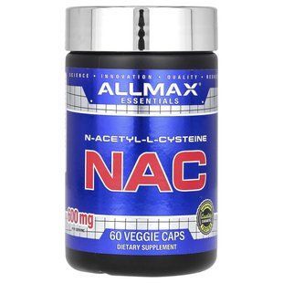 ALLMAX, Essentials, NAC, 600 mg, 60 Veggie Caps купить в Киеве и Украине