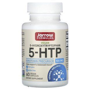 5-гидрокси L-триптофан, 5-НТР, Jarrow Formulas, 100 мг, 60 капсул купить в Киеве и Украине