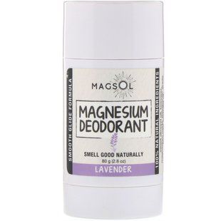 Deodorant with magnesium, lavender, Magsol, 80 g