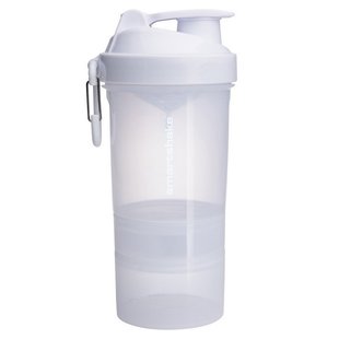 Шейкер спортивный чисто-белый SmartShake (Original2Go Pure White) 600 мл купить в Киеве и Украине