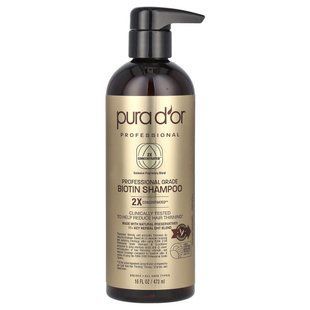 Pura D'or, Professional Grade, шампунь з біотином, 473 мл, (16 рідк. унцій)