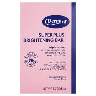 Dermisa, Super Plus, осветляющее кусковое мыло, 85 г (3 унции) купить в Киеве и Украине