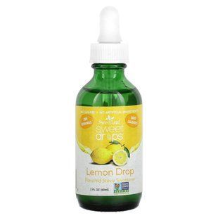 SweetLeaf, Жидкая стевия, Лимонные капли, Wisdom Natural, 2 жидких унции (60 мл) купить в Киеве и Украине