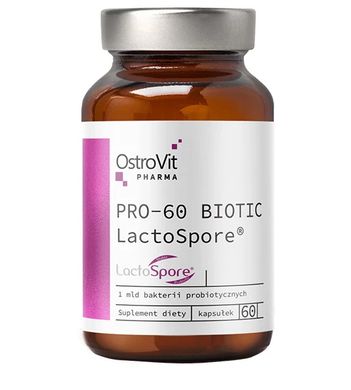 OstroVit-PRO-60 BIOTIC LactoSpore OstroVit Pharma 60 капсул