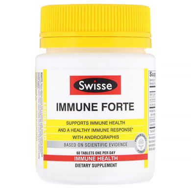 Підтримка імунітету, Immune Forte, Swisse, 60 таблеток