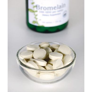 Бромелайн, Bromelain, Swanson, 100 мг, 100 таблеток