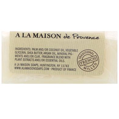 Кусковое мыло для рук и тела, Сладкий миндаль, A La Maison de Provence, 3,5 унции (100 г) купить в Киеве и Украине