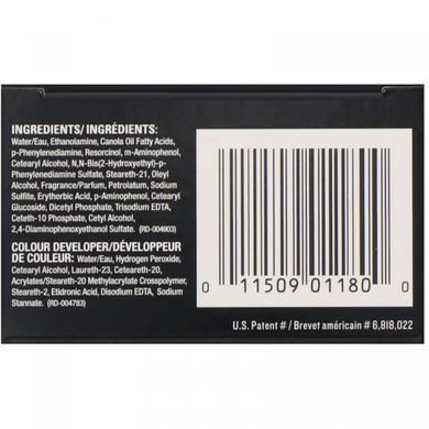 Mens hair dye Original Formula, shade rich dark brown-black H-40, Just for Men, single-use kit