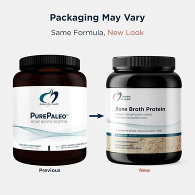 Designs for Health Bone Broth Protein 810g Unflavored