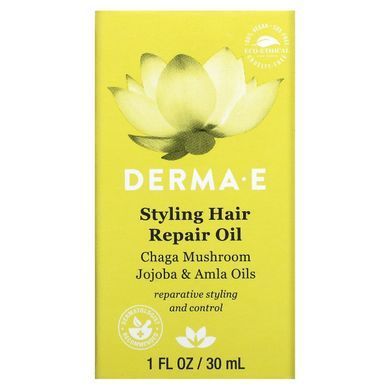Derma E, hair health restoring styling oil, 30 ml (1 fluid ounce)