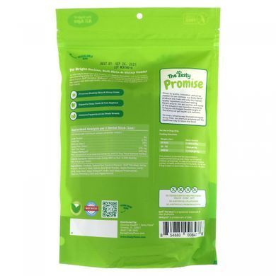 Zesty Paws, Hemp Elements, Omega NutraStix для собак, для всіх вікових груп, м'ята перцева, 12 унцій (340 г)