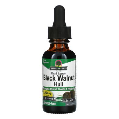 Чорний горіх Nature's Answer (Black Walnut) 2000 мг 30 мл