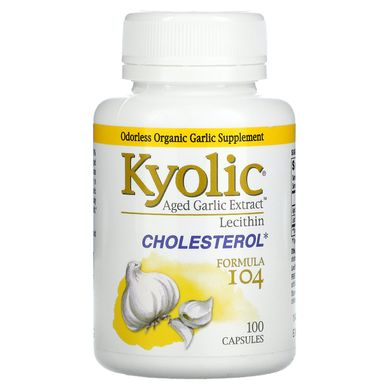 Засіб для зниження рівня холестерину, Kyolic, 100 капсул