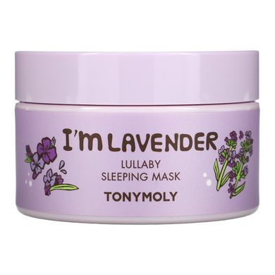 Tony Moly, I'm Lavender, маска для сну "Колискова", 3,52 унції (100 г)