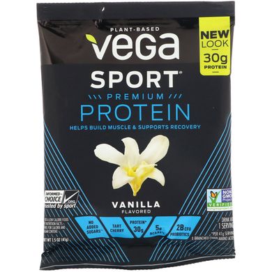 Растительный протеин Vega (Vega Sport) 43 г ваниль купить в Киеве и Украине