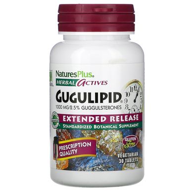 Гуггул Nature's Plus (Gugulipid) 1000 мг 30 таблеток